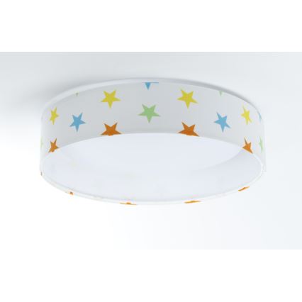 Стельовий LED світильник GALAXY KIDS LED/24W/230V зірочки барвиста