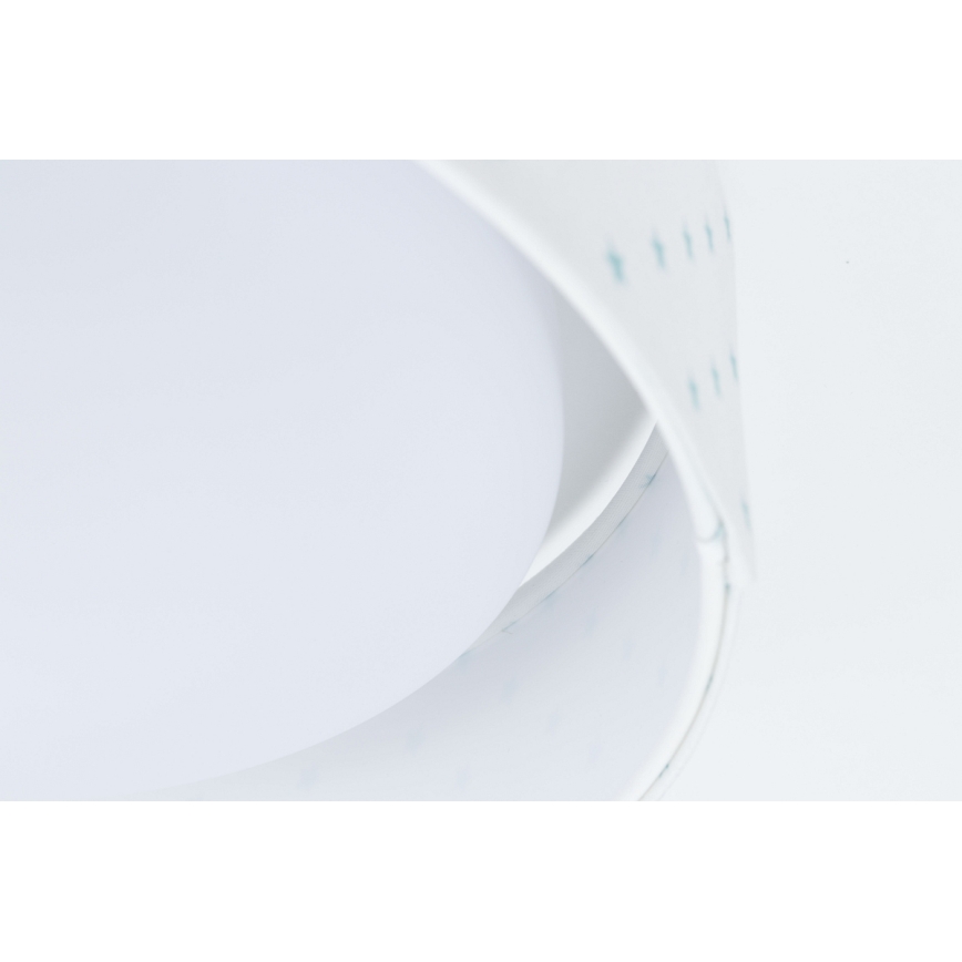 Стельовий LED світильник GALAXY KIDS LED/24W/230V зірочки білий/бірюзовий