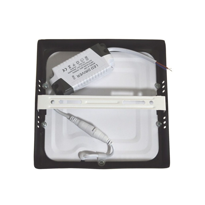 Стельовий LED світильник GERRY LED/12W/230V 4000K чорний