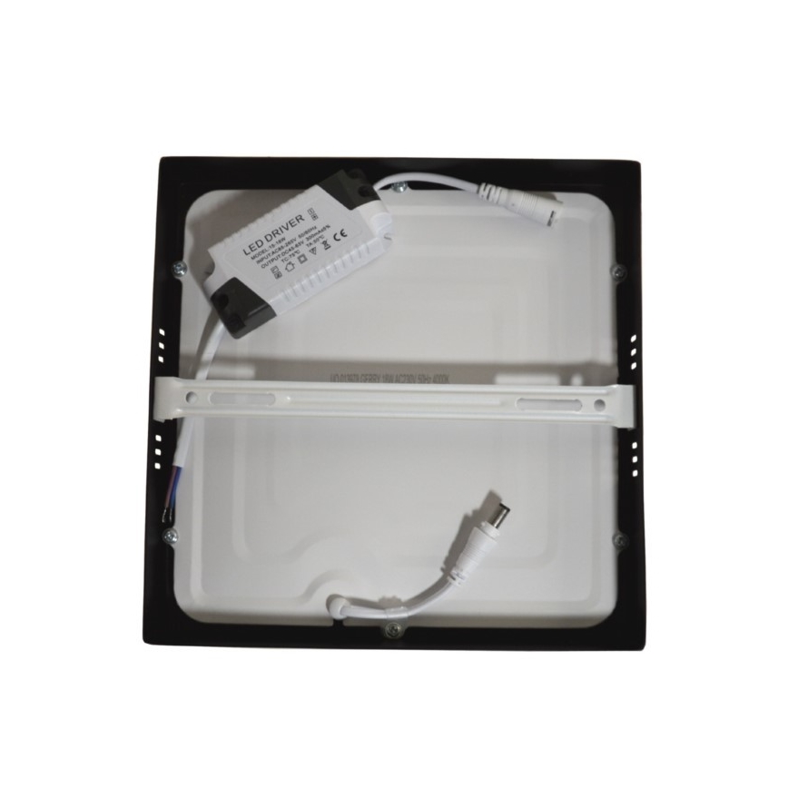 Стельовий LED світильник GERRY LED/18W/230V 4000K чорний