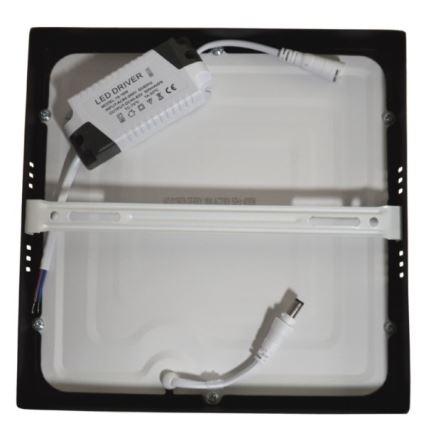 Стельовий LED світильник GERRY LED/18W/230V 4000K чорний