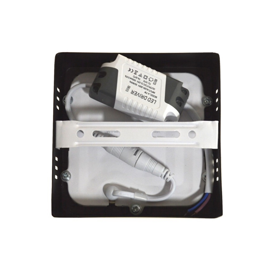 Стельовий LED світильник GERRY LED/6W/230V 4000K чорний