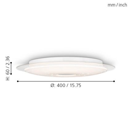 Стельовий LED світильник IGROKA LED/18,8W/230V