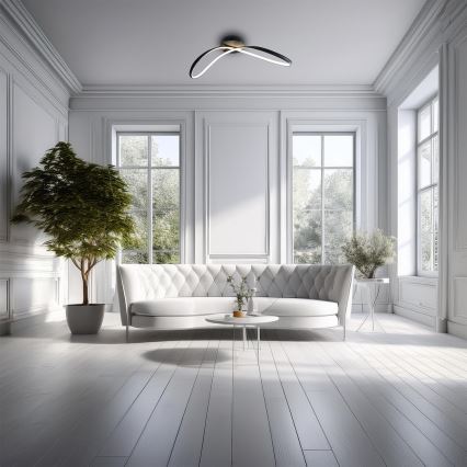 Стельовий LED світильник INFINITY LED/21W/230V чорний