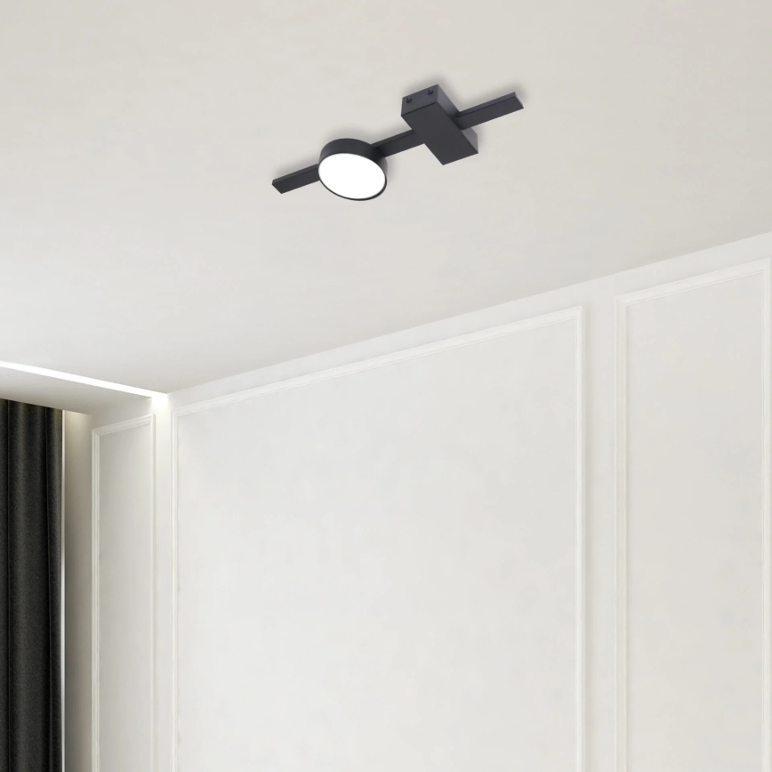 Стельовий LED світильник JOY 1xGX53/6W/230V чорний