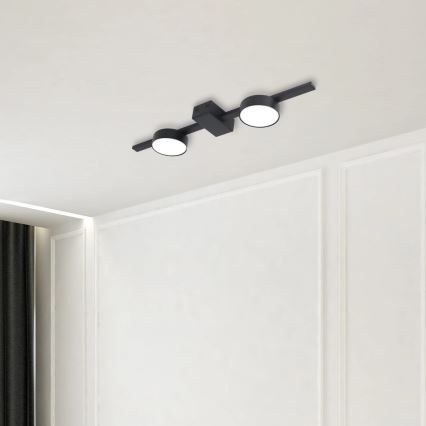 Стельовий LED світильник JOY 2xGX53/6W/230V чорний
