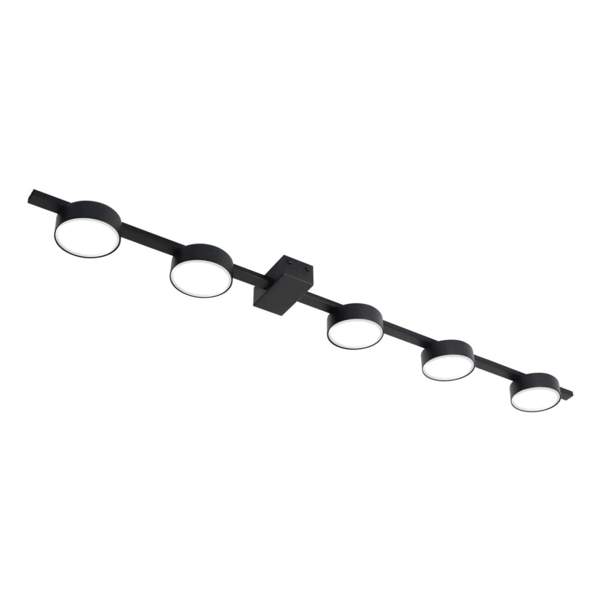 Стельовий LED світильник JOY 5xGX53/6W/230V чорний