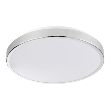 Стельовий LED світильник KERN LED/15W/230V діаметр 30 см глянцевий хром