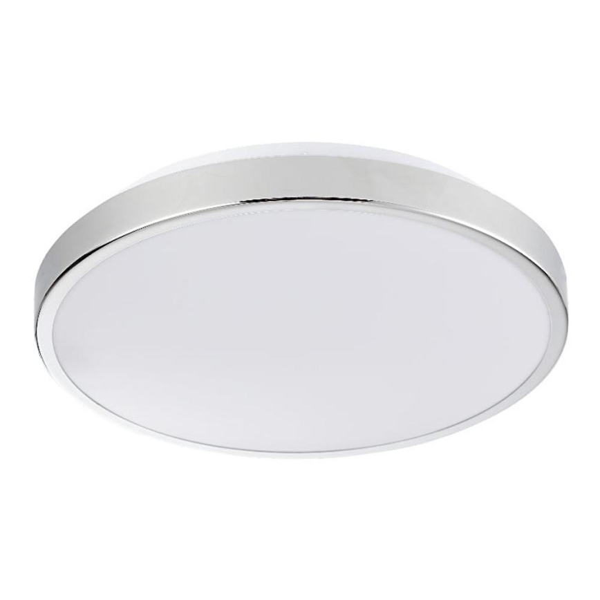 Стельовий LED світильник KERN LED/15W/230V діаметр 30 см глянцевий хром