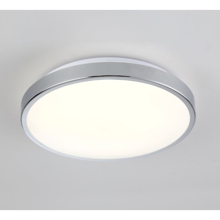 Стельовий LED світильник KERN LED/15W/230V діаметр 30 см глянцевий хром