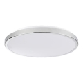 Стельовий LED світильник KERN LED/24W/230V діаметр 40 см глянцевий хром