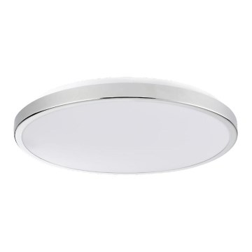 Стельовий LED світильник KERN LED/24W/230V діаметр 40 см глянцевий хром