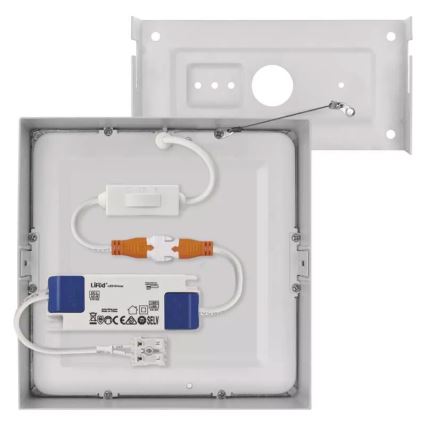 Стельовий LED світильник NEXXO LED/12,5W/230V 3000/3500/4000K 17x17 см білий