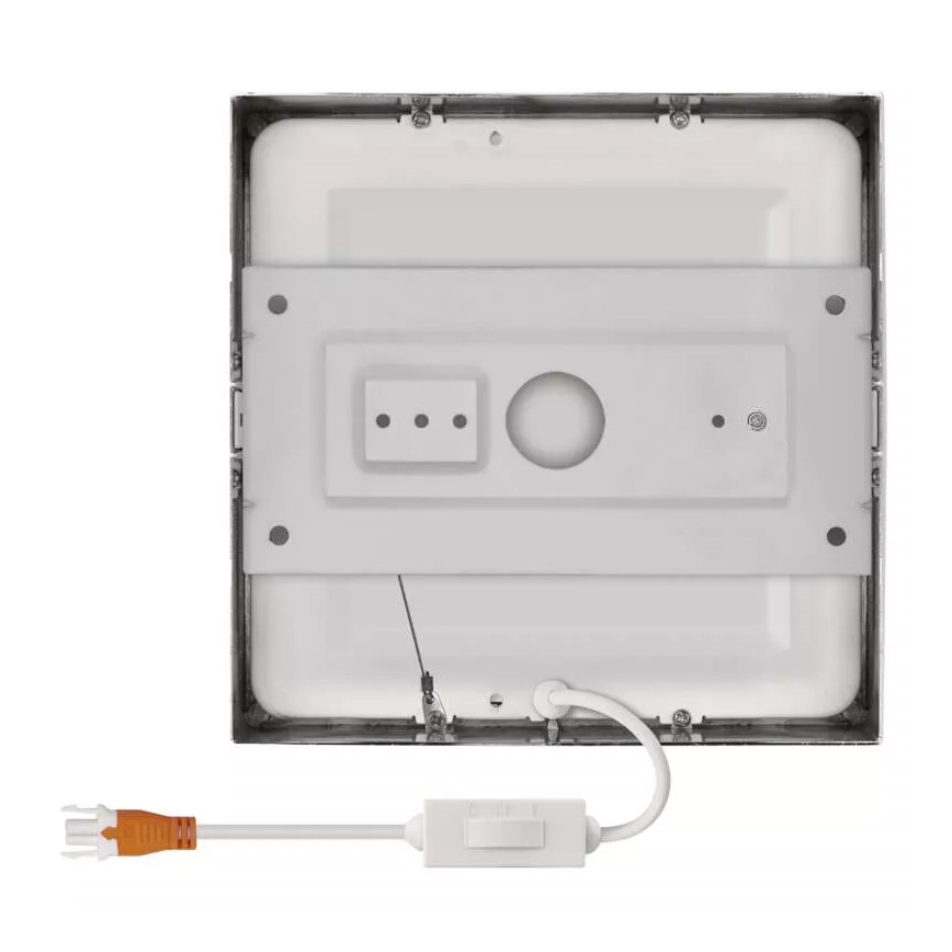 Стельовий LED світильник NEXXO LED/12,5W/230V 3000/3500/4000K 17x17 см глянцевий хром