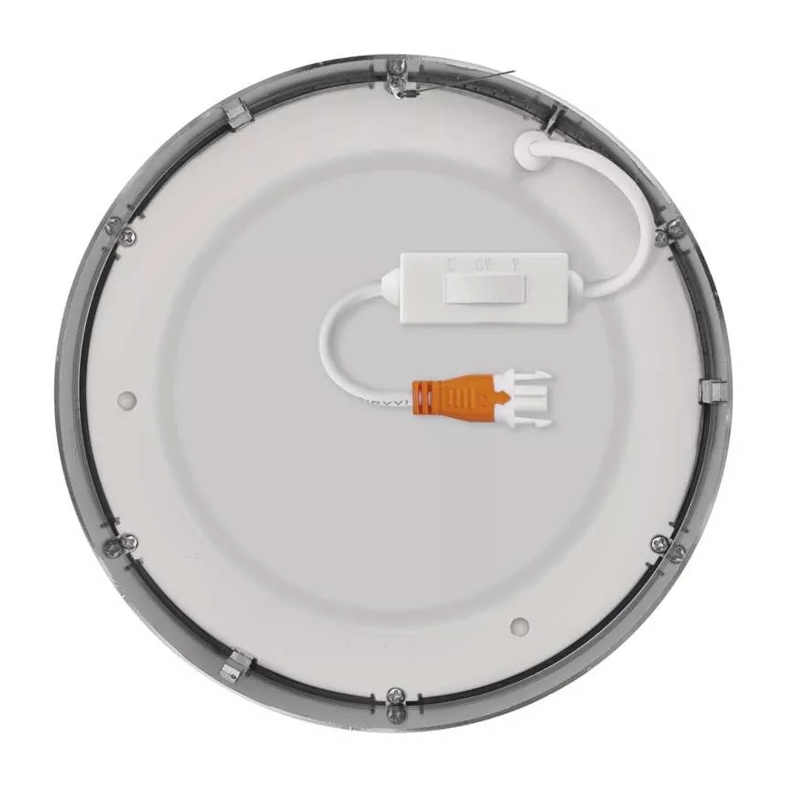 Стельовий LED світильник NEXXO LED/12,5W/230V 3000/3500/4000K діаметр 17 см матовий хром