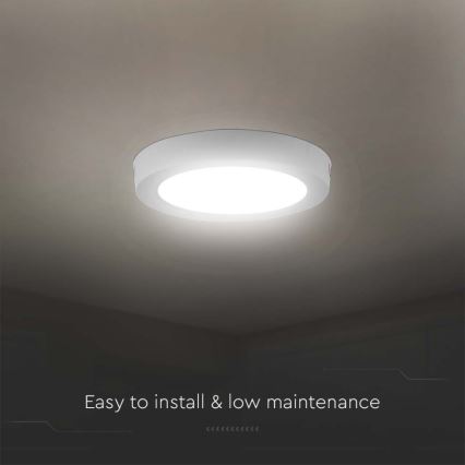 Стельовий LED світильник LED/12W/230V 3000K білий