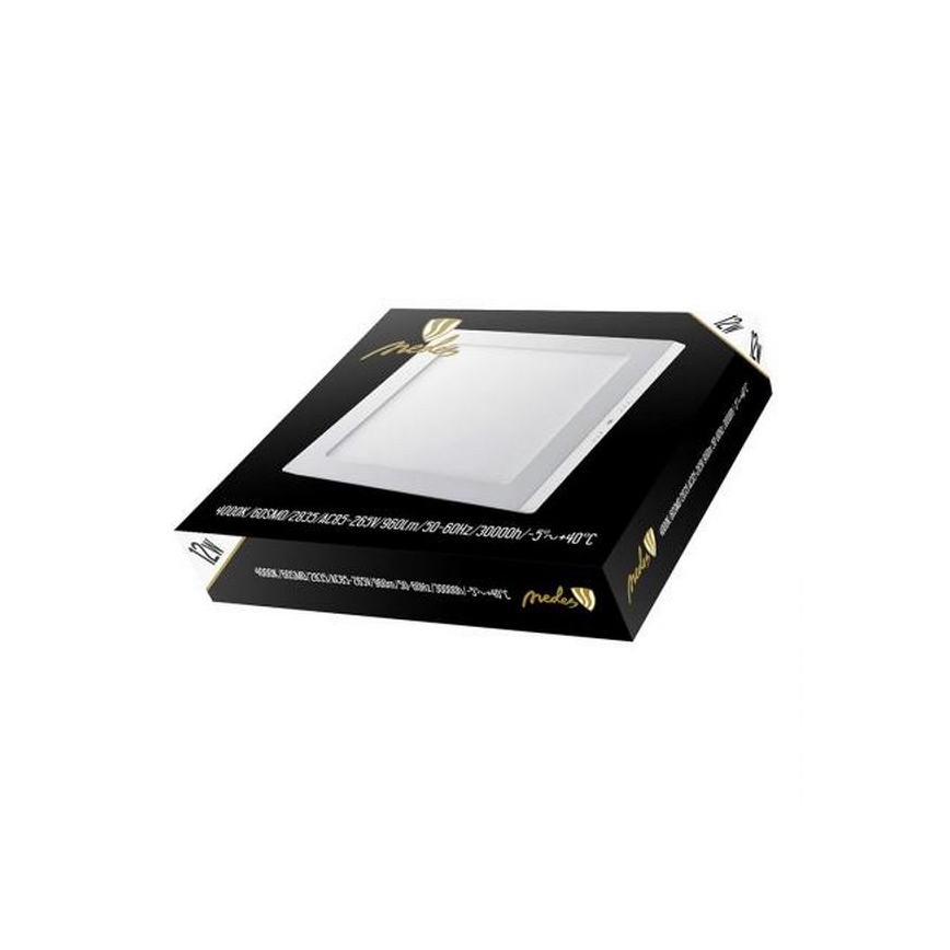 Стельовий LED світильник LED/12W/230V 4000K 17,2x17,2 см