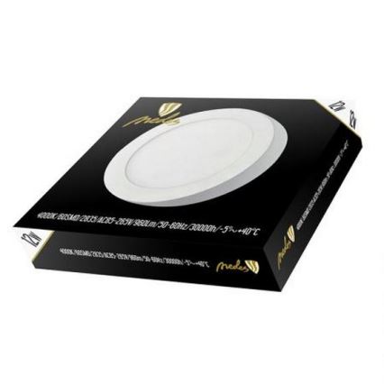 Стельовий LED світильник LED/12W/230V 4000K діаметр 17,2 см