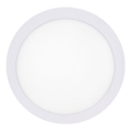 Стельовий LED світильник LED/12W/230V 4200K діаметр 16 см білий