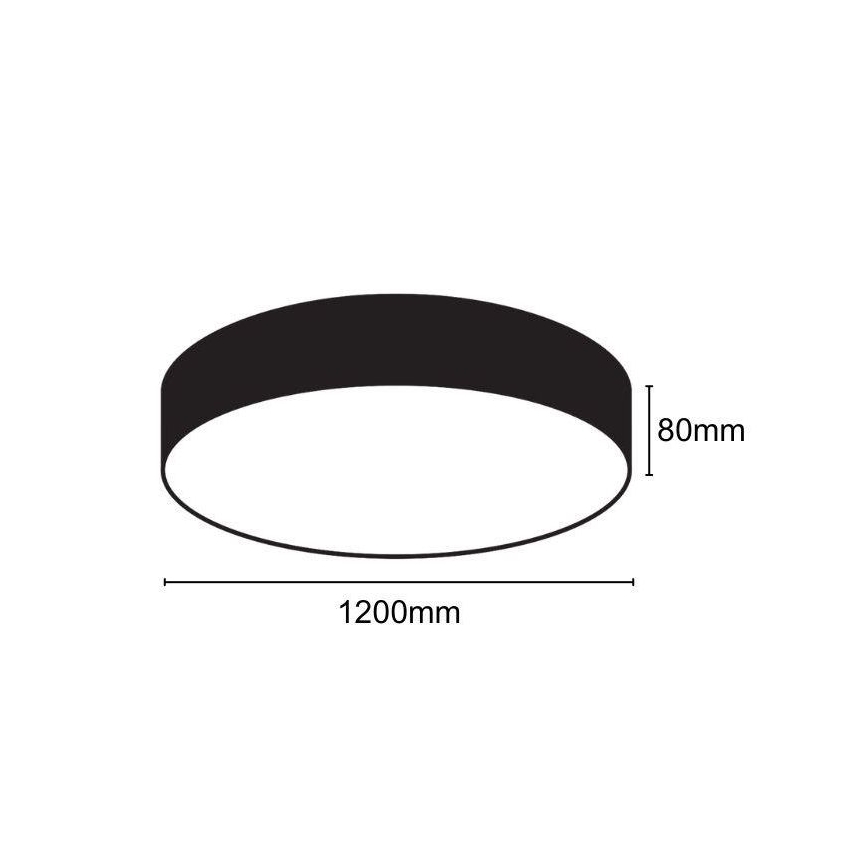 Стельовий LED світильник LED/150W/230V 4000K діаметр 120 см