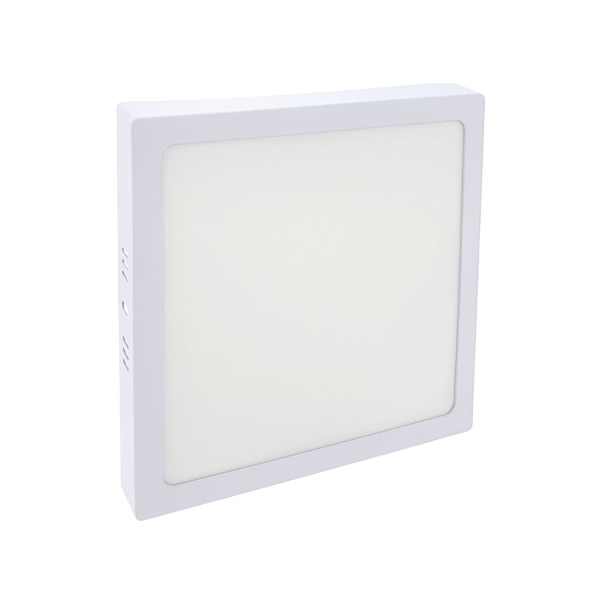 Стельовий LED світильник LED/18W/230V 2700K 21x21 см білий