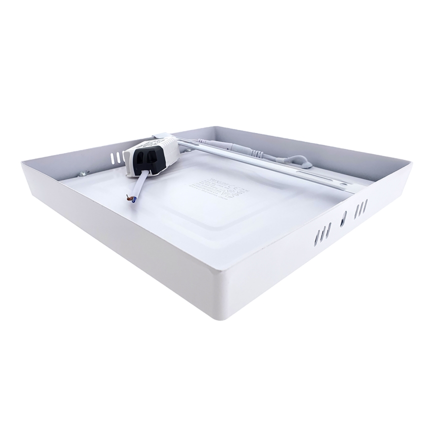 Стельовий LED світильник LED/18W/230V 2700K 21x21 см білий