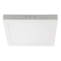 Стельовий LED світильник LED/18W/230V 3000K 21,4x21,4 см білий