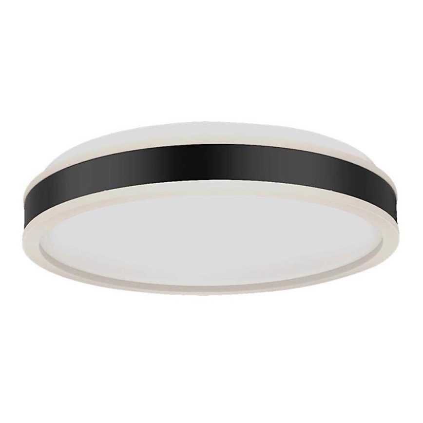 Стельовий LED світильник LED/18W/230V 4000K діаметр 35 см чорний