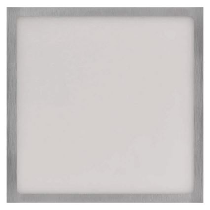 Стельовий LED світильник NEXXO LED/21W/230 3000/3500/4000K 22,5x22,5 см матовий хром