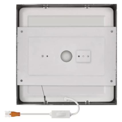 Стельовий LED світильник NEXXO LED/21W/230 3000/3500/4000K 22,5x22,5 см матовий хром