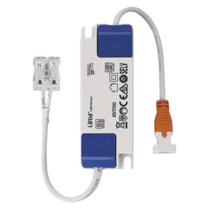 Стельовий LED світильник NEXXO LED/21W/230 3000/3500/4000K 22,5x22,5 см матовий хром