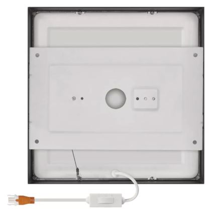 Стельовий LED світильник NEXXO LED/21W/230V 3000/3500/4000K 22,5x22,5 см чорний
