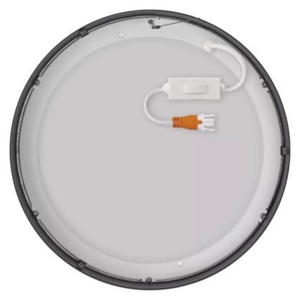 Стельовий LED світильник NEXXO LED/21W/230V 3000/3500/4000K діаметр 22,5 см чорний