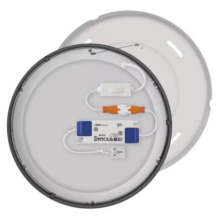 Стельовий LED світильник NEXXO LED/21W/230V 3000/3500/4000K діаметр 22,5 см чорний