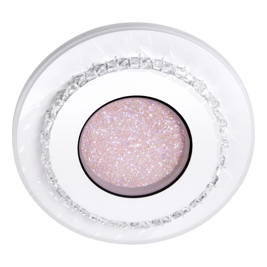 Стельовий LED світильник LED/24W/230V 3000-6000K діаметр 20 см білий/рожевий