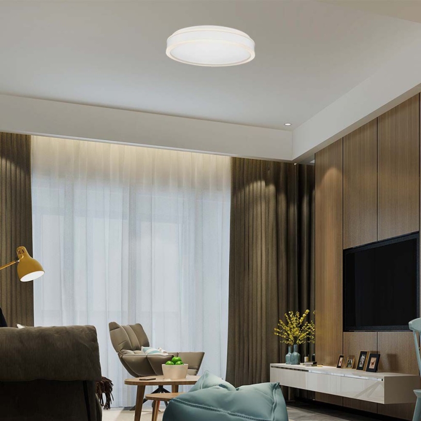 Стельовий LED світильник LED/24W/230V 4000K білий