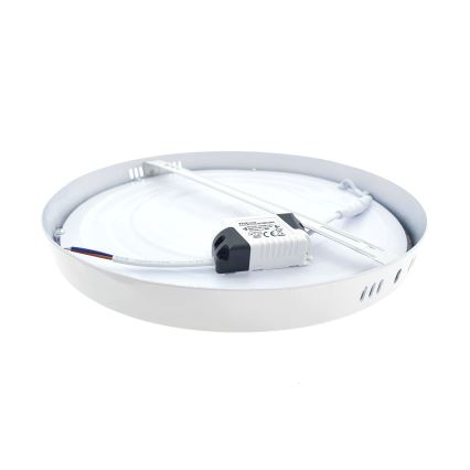 Стельовий LED світильник LED/24W/230V 4200K діаметр 28,5 см білий