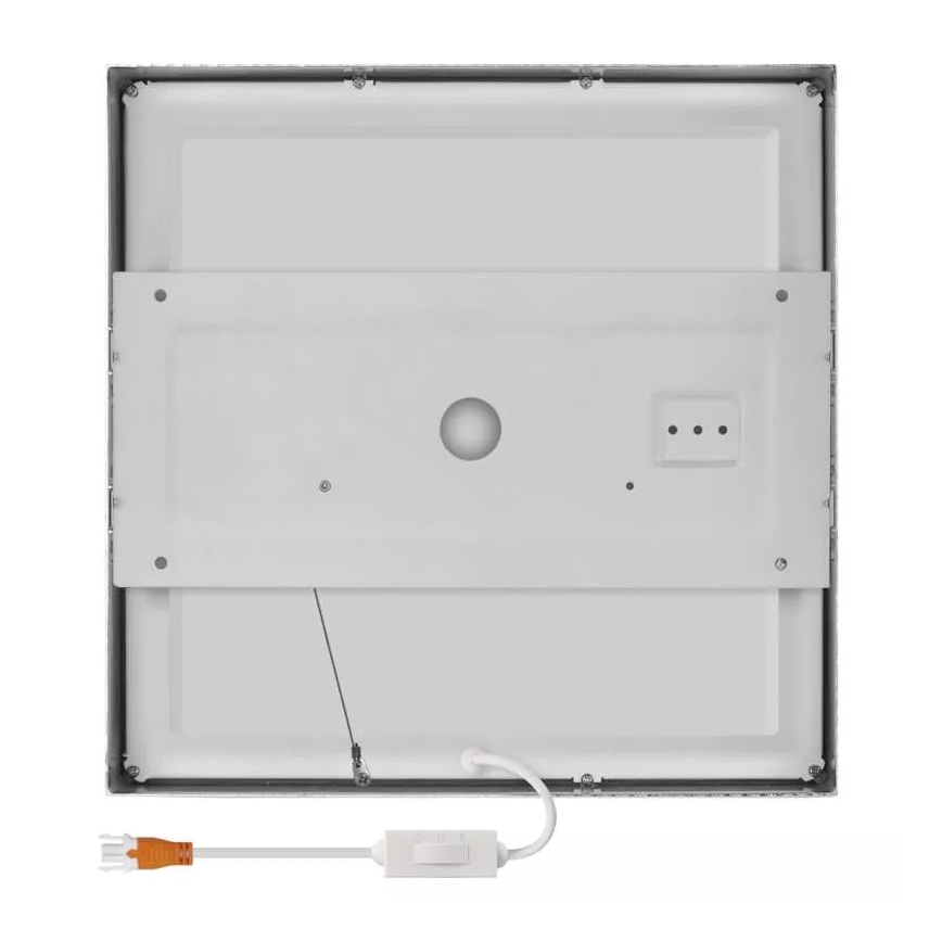 Стельовий LED світильник NEXXO LED/28,5W/230V 3000/3500/4000K 30x30 см матовий хром