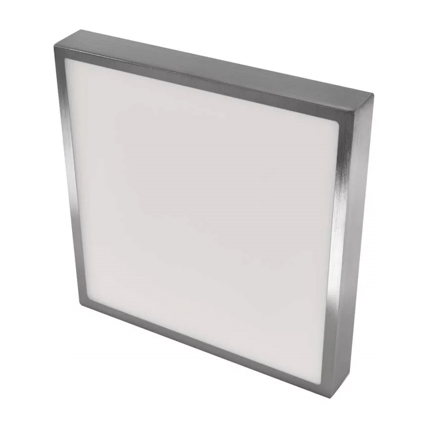 Стельовий LED світильник NEXXO LED/28,5W/230V 3000/3500/4000K 30x30 см матовий хром