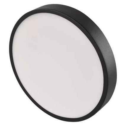 Стельовий LED світильник NEXXO LED/28,5W/230V 3000/3500/4000K діаметр 30 см чорний