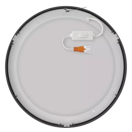 Стельовий LED світильник NEXXO LED/28,5W/230V 3000/3500/4000K діаметр 30 см чорний