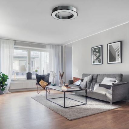 Стельовий LED світильник LED/30W/230V 4000K діаметр 60 см