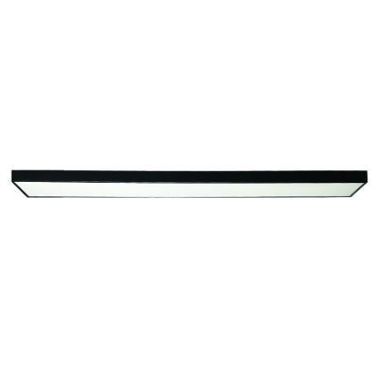 Стельовий LED світильник LED/32W/230V 4000K 120x13 см чорний