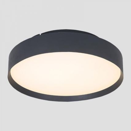 Стельовий LED світильник LED/40W/230V 3000K діаметр 45 см чорний