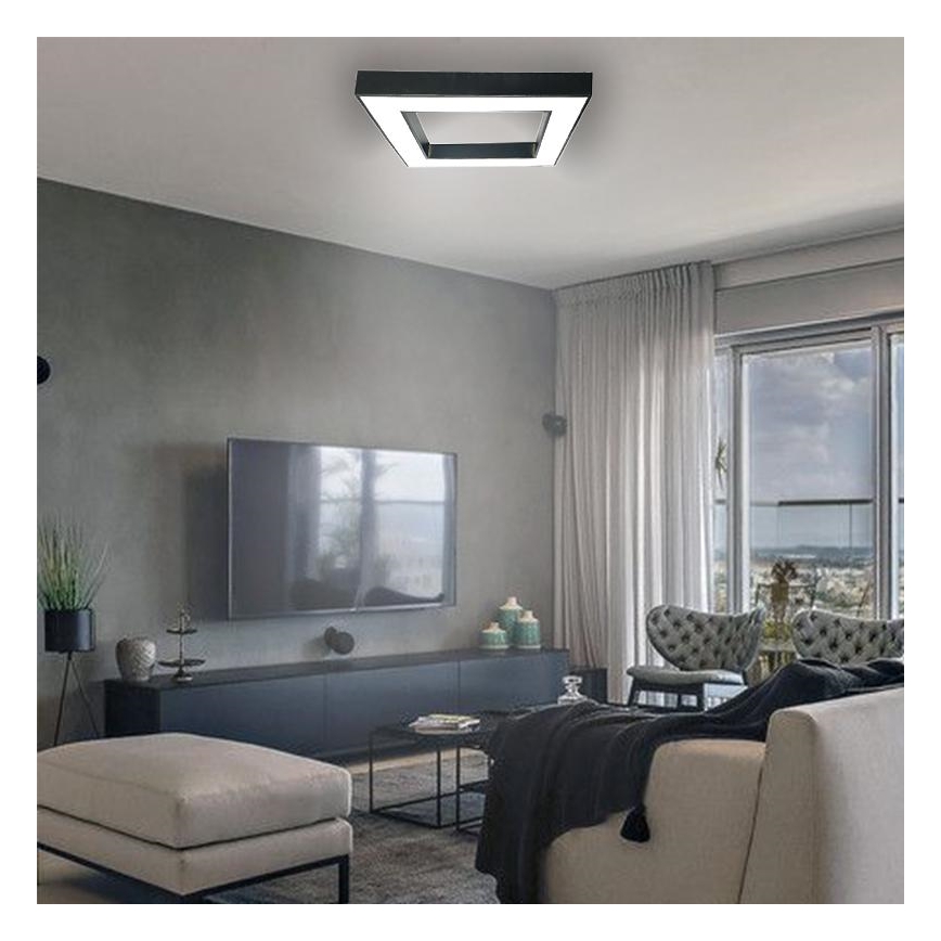 Стельовий LED світильник LED/40W/230V 4000K 60x60 см
