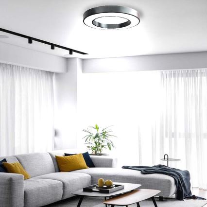 Стельовий LED світильник LED/40W/230V 4000K діаметр 80 см