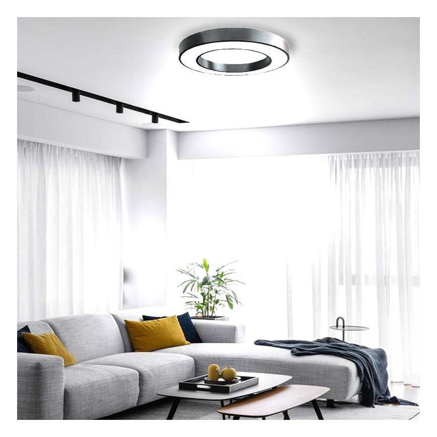 Стельовий LED світильник LED/40W/230V 4000K діаметр 80 см