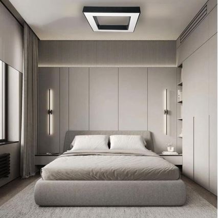 Стельовий LED світильник LED/55W/230V 4000K 80x80 см