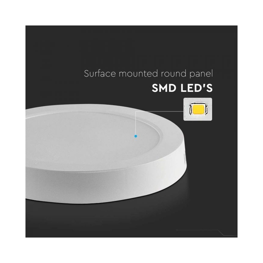 Стельовий LED світильник LED/6W/230V 6500K білий