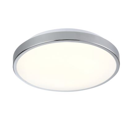 Стельовий LED світильник LIBRA LED/24W/230V 4000K Ø 39 см глянцевий хром